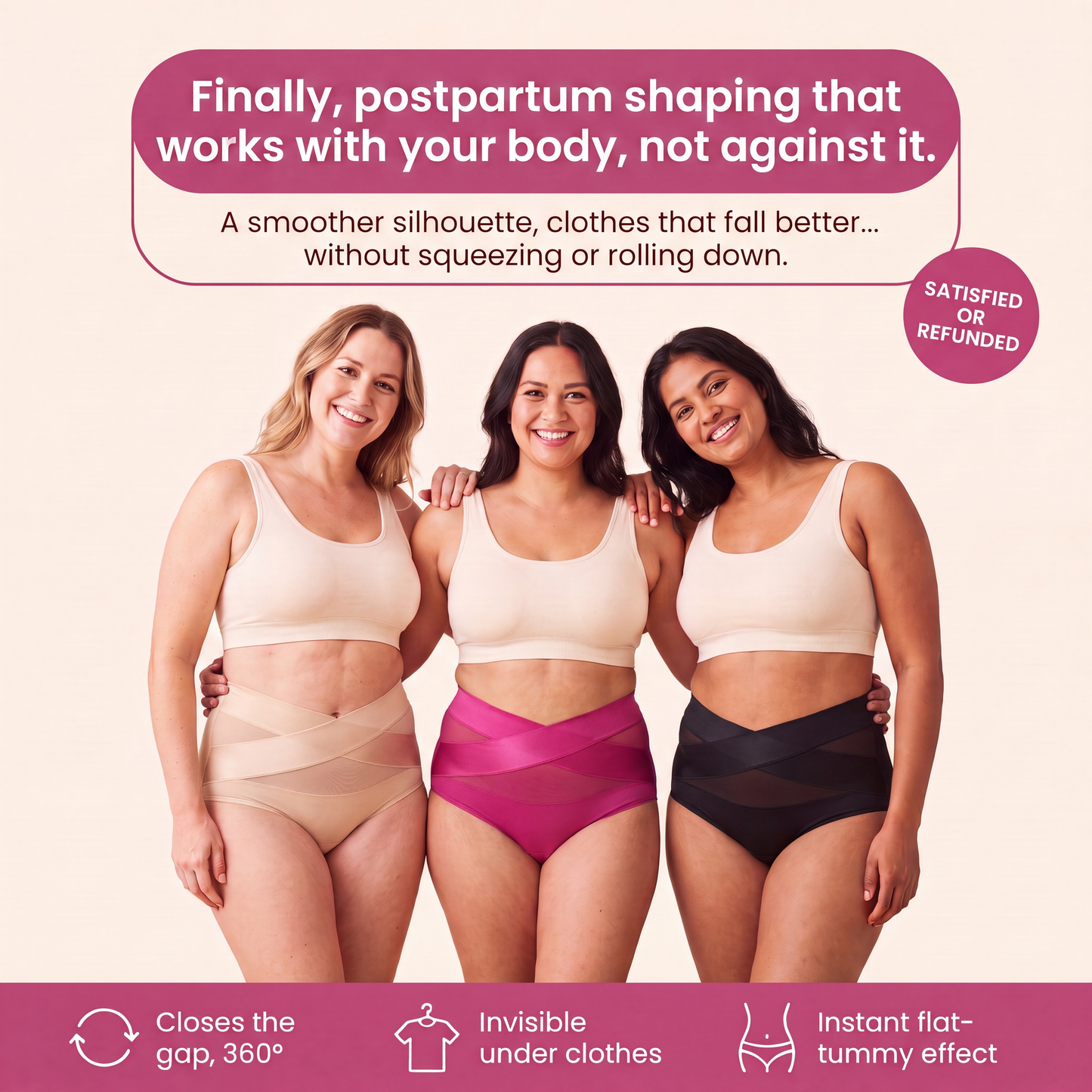 Culotte gainante post-partum Ventalis