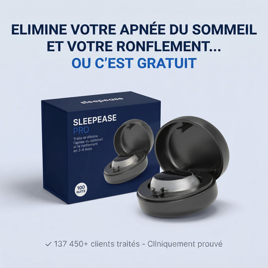 Elimine votre apnee du sommeil et votre ronflement