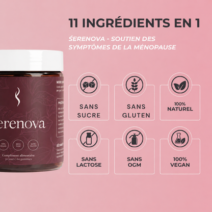 Serenova - Gummies équilibre hormonal