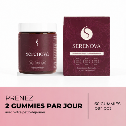 Serenova - Gummies équilibre hormonal