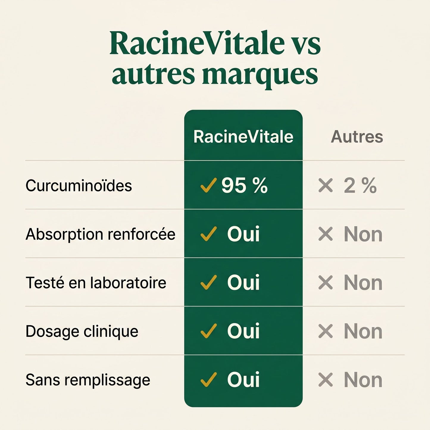 Curcuma Curcumine 95 — RacineVitale