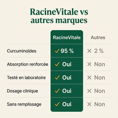 Curcuma Curcumine 95 — RacineVitale