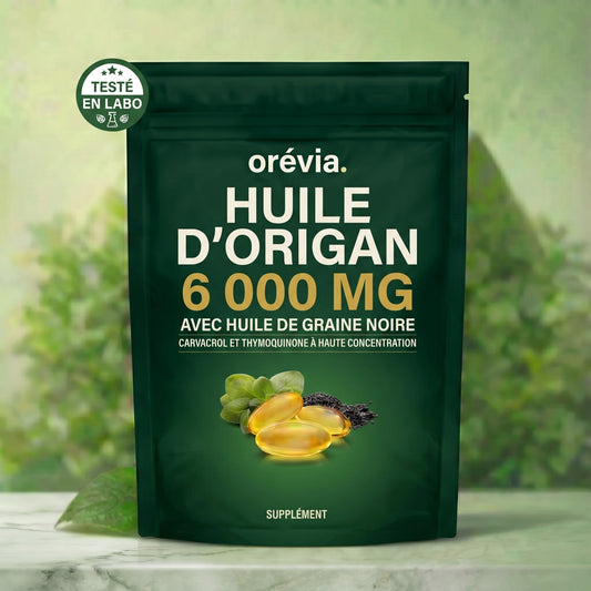 Orévia - sachet huile d'origan