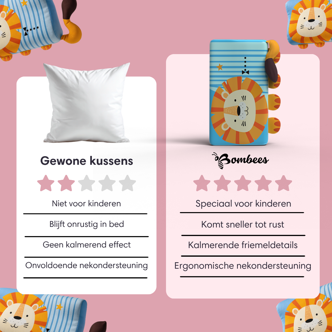 Plumino Lion – oreiller apaisant enfant (8)
