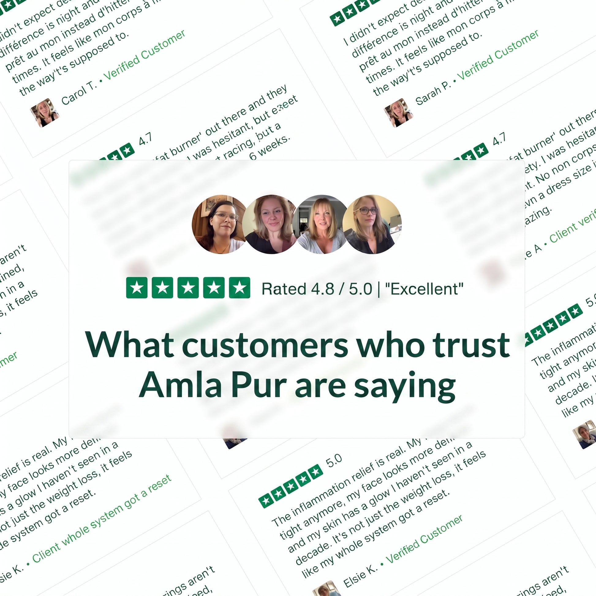 What customers who trust Amla Pur are saying