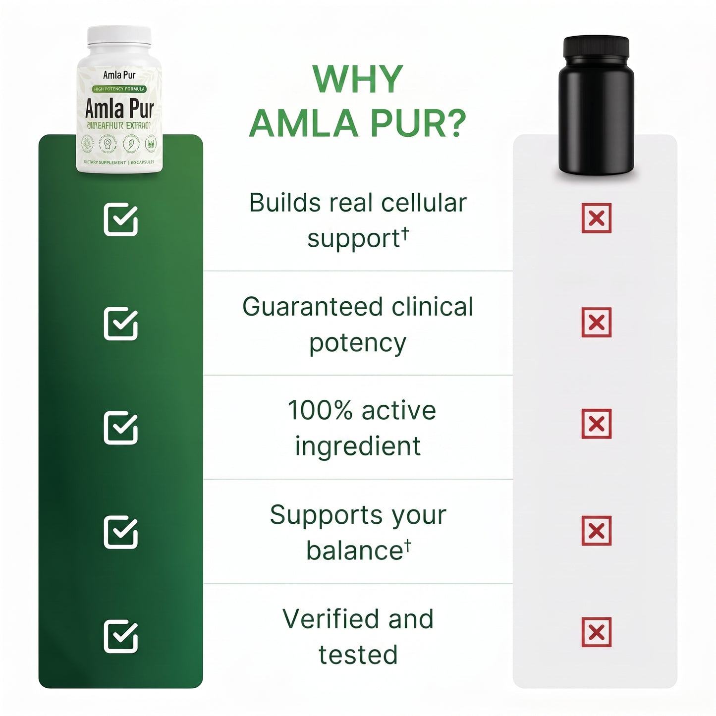 Why Amla Pur comparison