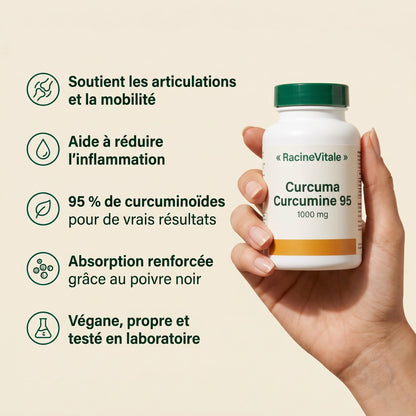Curcuma Curcumine 95 — RacineVitale
