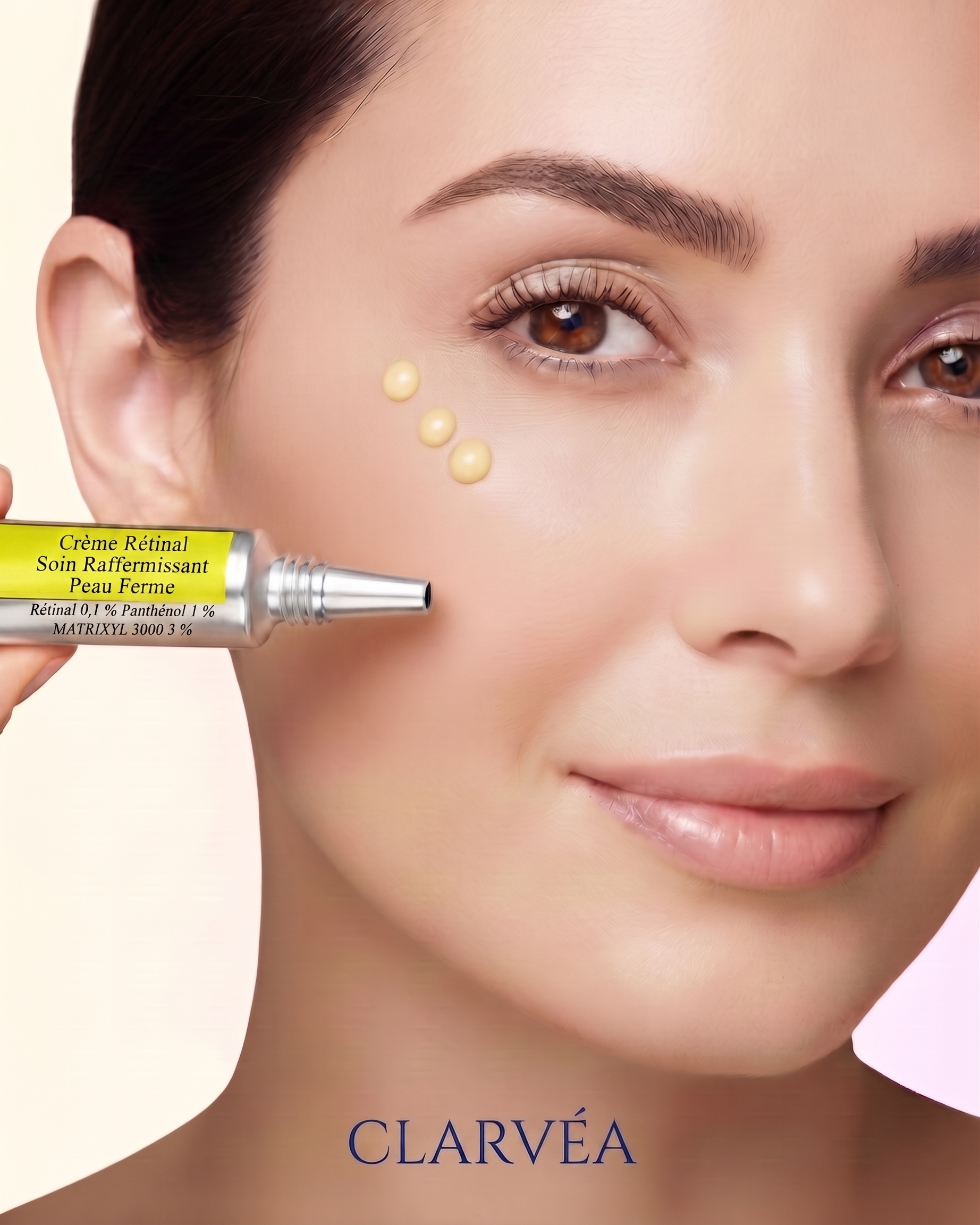 Clarvéa – application de la crème