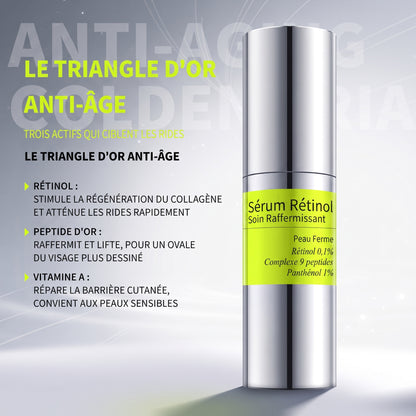 Clarvéa – sérum rétinol et complexe 9 peptides