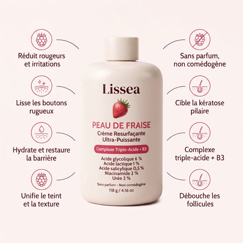 Lissea - benefices du complexe triple-acide