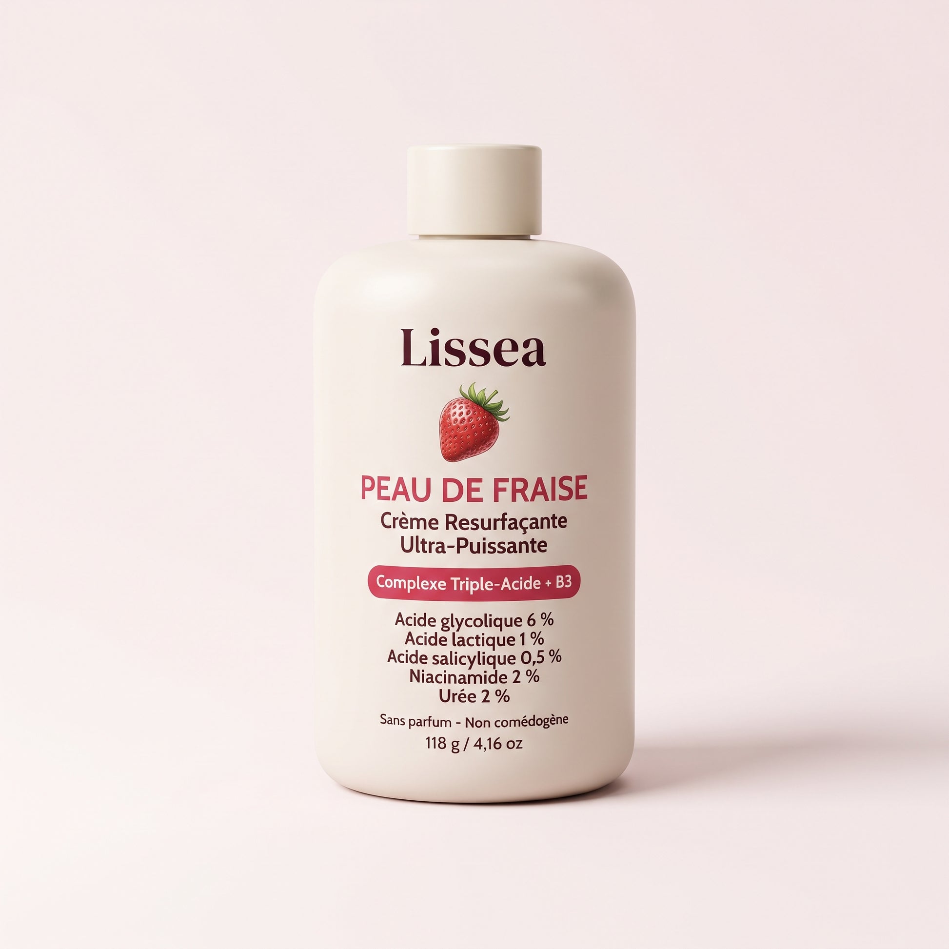 Flacon Lissea Peau de Fraise Creme Resurfacante