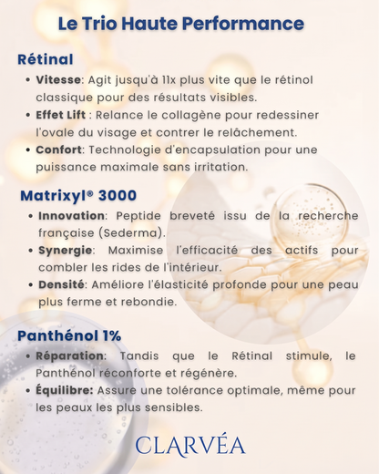 Le trio haute performance Clarvéa