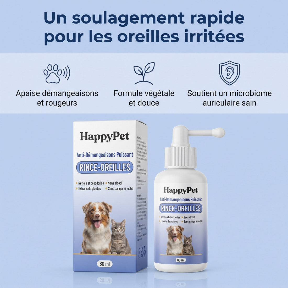 Un soulagement rapide pour les oreilles irritees